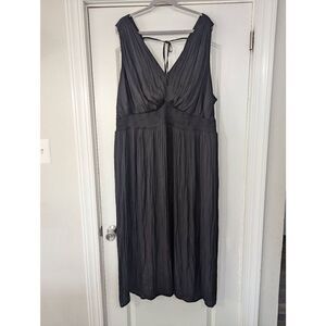 Old Navy Black Midi Dress 4X